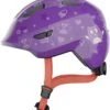 ABUS Smiley 3.0 Kinder-Fahrradhelm - Purple Star 1 ABUS Smiley 3.0 Kinder-Fahrradhelm - Purple Star -Sportausrüstung Abus Smiley 3 0 kinder fahrradhelm purple star 1