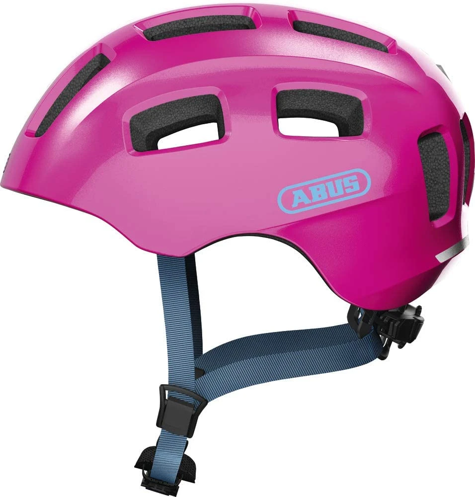 ABUS Youn-I 2.0 Junior-Fahrradhelm - Sparkling Pink 3 ABUS Youn-I 2.0 Junior-Fahrradhelm - Sparkling Pink