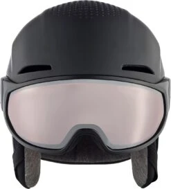 Sportausrüstung -Sportausrüstung Alpina Alto QV Skihelm varioflex quattroflex black mat 2