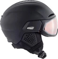 Alpina ORO QV MIPS Visier-Skihelm - Black Mat 8 Alpina ORO QV MIPS Visier-Skihelm - Black Mat -Sportausrüstung Alpina Alto QV Skihelm varioflex quattroflex black mat 3