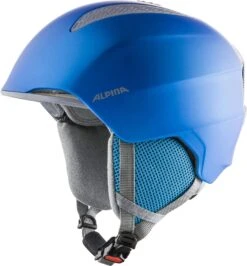 Alpina Grand Jr Skihelm-neon-blue