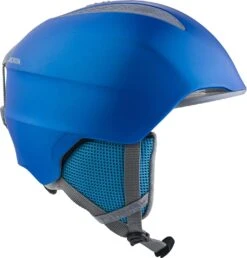Alpina Grand Jr Skihelm-neon-blue -Sportausrüstung Alpina Grand Jr Junior Kinder Skihelm blue 3