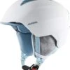 Alpina Grand Jr Skihelm-white-skyblue Matt -Sportausrüstung Alpina Grand Jr Junior Kinder Skihelm white skyblue matt 1