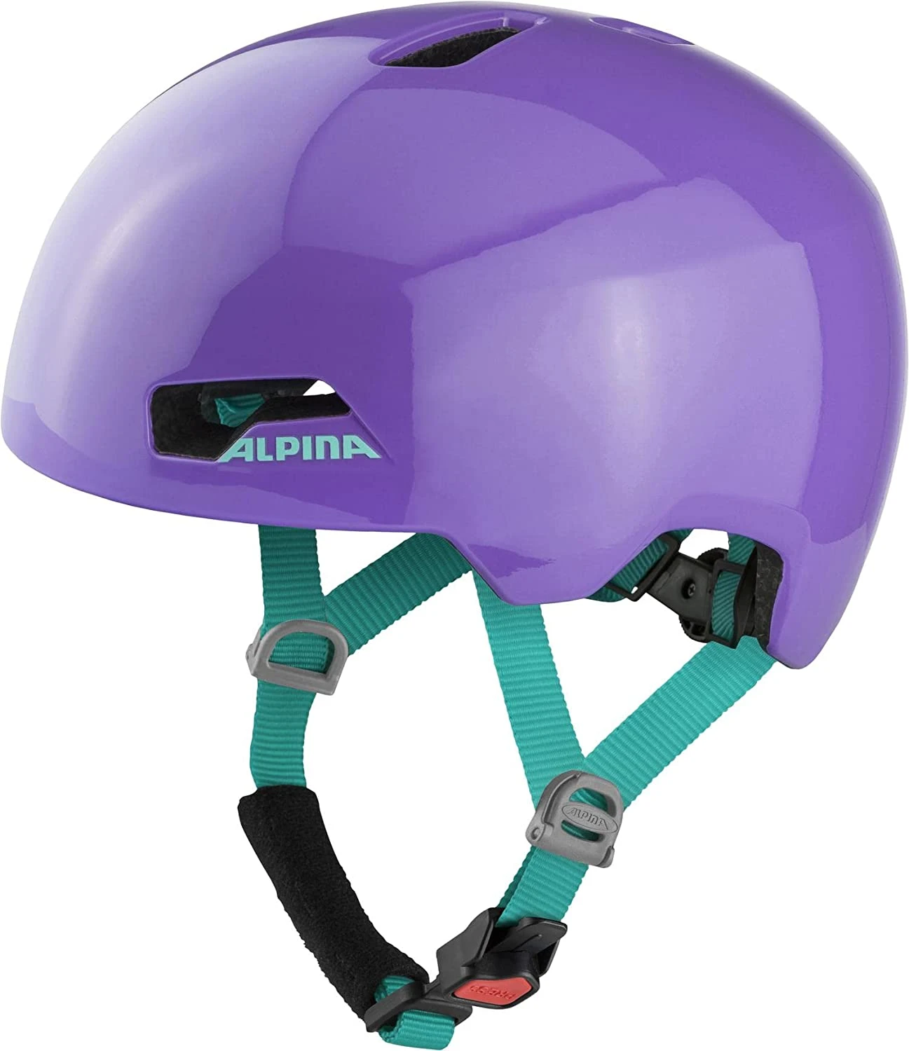 Alpina Hackney Skatehelm-Fahrradhelm - Purple Gloss 3 Alpina Hackney Skatehelm-Fahrradhelm - Purple Gloss