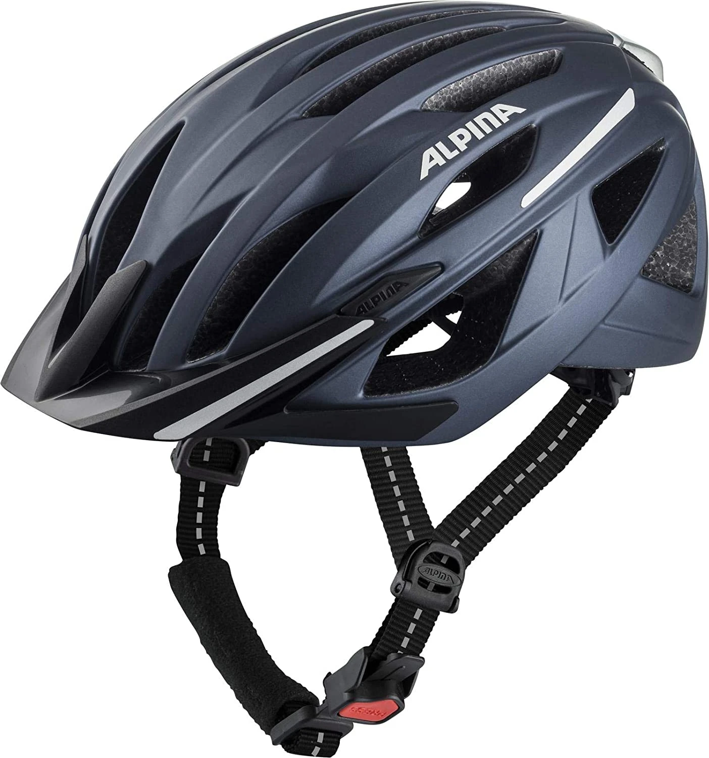 Alpina Haga Fahrradhelm - Indigo Mat 3 Alpina Haga Fahrradhelm - Indigo Mat