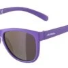 Alpina Luzy Kinder-Sonnenbrille - Purple Matt -Sportausrüstung Alpina Luzy Sonnenbrillen purple gloss 1