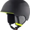 Alpina MAROI Skihelm - Charcoal Neon Matt 2 Alpina MAROI Skihelm - Charcoal Neon Matt -Sportausrüstung Alpina Maroi Junior Kinder Skihelm Snowboardhelm charcoal neon matt 1
