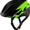 Alpina Pico Kinder Fahrradhelm - Black-green Gloss (glänzend) -Sportausrüstung Alpina Pico Kinder Fahrradhelm black green gloss 1