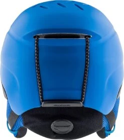 Alpina Pizi Kinderskihelm - Blue Mat -Sportausrüstung Alpina Pizi KInder Skihelm blue mat 4