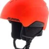 Alpina Pizi Kinderskihelm - Neon Orange Mat -Sportausrüstung Alpina Pizi KInder Skihelm neon orange mat 1