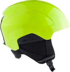 Alpina Pizi Kinderskihelm - Neon Yellow Mat -Sportausrüstung Alpina Pizi KInder Skihelm neon yellow mat 3