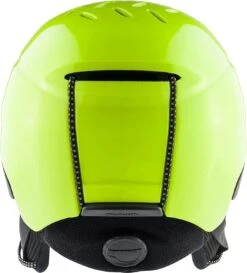 Alpina Pizi Kinderskihelm - Neon Yellow Mat -Sportausrüstung Alpina Pizi KInder Skihelm neon yellow mat 4