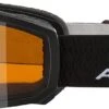 Alpina Scarabeo Jr. Kinder-Skibrille - Black Mat -Sportausrüstung Alpina Scarabeo Kinderskihbrille black mat