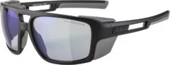 Alpina Skywalsh VLM+ Gletscherbrille Outdoorbrille-black Matt-grey