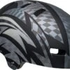 Bell Local Skaterhelm & Fahrradhelm-matte Black Grey Psycho 2 Bell Local Skaterhelm & Fahrradhelm-matte Black Grey Psycho -Sportausrüstung Bell Local Skat Helm Fahrradhelm Skater black grey psycho 1