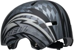 Bell Local Skaterhelm & Fahrradhelm-matte Black Grey Psycho 13 Bell Local Skaterhelm & Fahrradhelm-matte Black Grey Psycho -Sportausrüstung Bell Local Skat Helm Fahrradhelm Skater black grey psycho 6