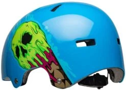 Bell Local Skaterhelm & Fahrradhelm-gloss Blue Ice Scream -Sportausrüstung Bell Local Skat Helm Fahrradhelm Skater gloss blue ice scream 3