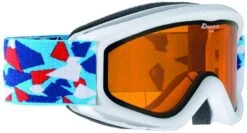 Alpina Kinder Skibrille Carat D - White Konfeti