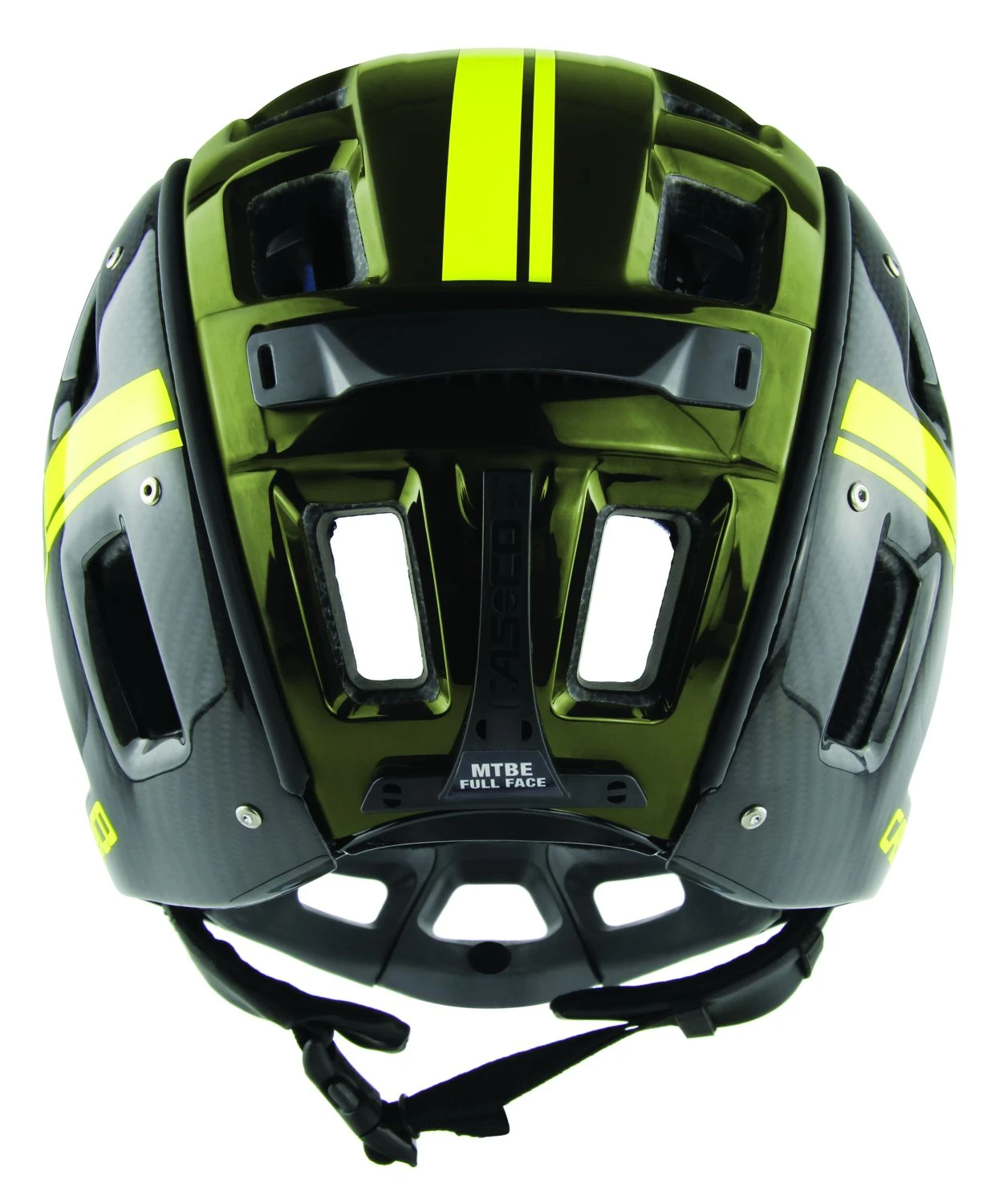 CASCO MTBE Fullface Downhill-Helm - Schwarz-Carbon Neon 6 CASCO MTBE Fullface Downhill-Helm - Schwarz-Carbon Neon – Bild 4
