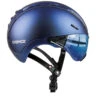 CASCO Roadster Plus Visier Fahrradhelm - Navy Metallic -Sportausrüstung Casco Roadster Fahrradhelm mit Visier Navy Blue metallic