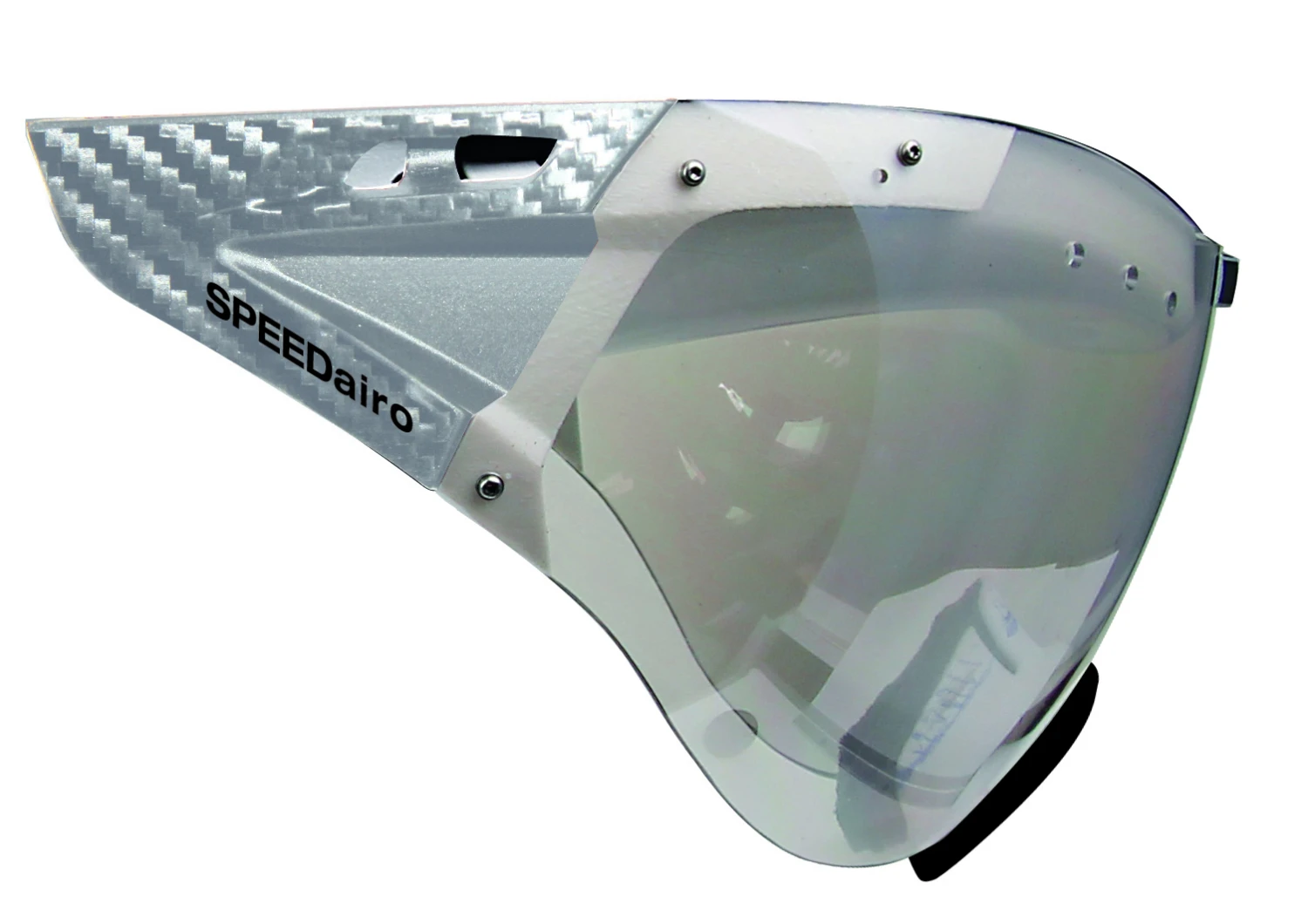 CASCO Visier SPEEDmask - White-Carbonic Clear-silver S1 3 CASCO Visier SPEEDmask - White-Carbonic Clear-silver S1