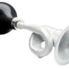 Electra Fahrrad-Hupe - Bugle Horn Metallic Pearl White -Sportausrüstung ElectraHorns 12653 R Primary