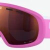 POC Fovea Mid Clarity Skibrille - Actinium Pink/Spektris Orange -Sportausrüstung FOVEA Mid clarity ActiniumPink orange 1
