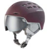 HEAD RACHEL 5K + SL Visier-Skihelm - Burgundy Mat