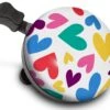 Nutcase Bell Fahrradklingel "Happy Hearts" -Sportausrüstung Happy Hearts Fahrradklingel Kopie