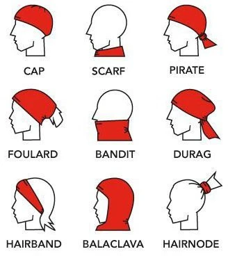 HAD Originals Schlauchtuch - Apollon Black 4 HAD Originals Schlauchtuch - Apollon Black – Bild 2