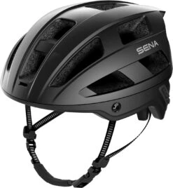 SENA M1 EVO Smarter Fahrradhelm - Matt Black -Sportausrüstung M1 MB 03