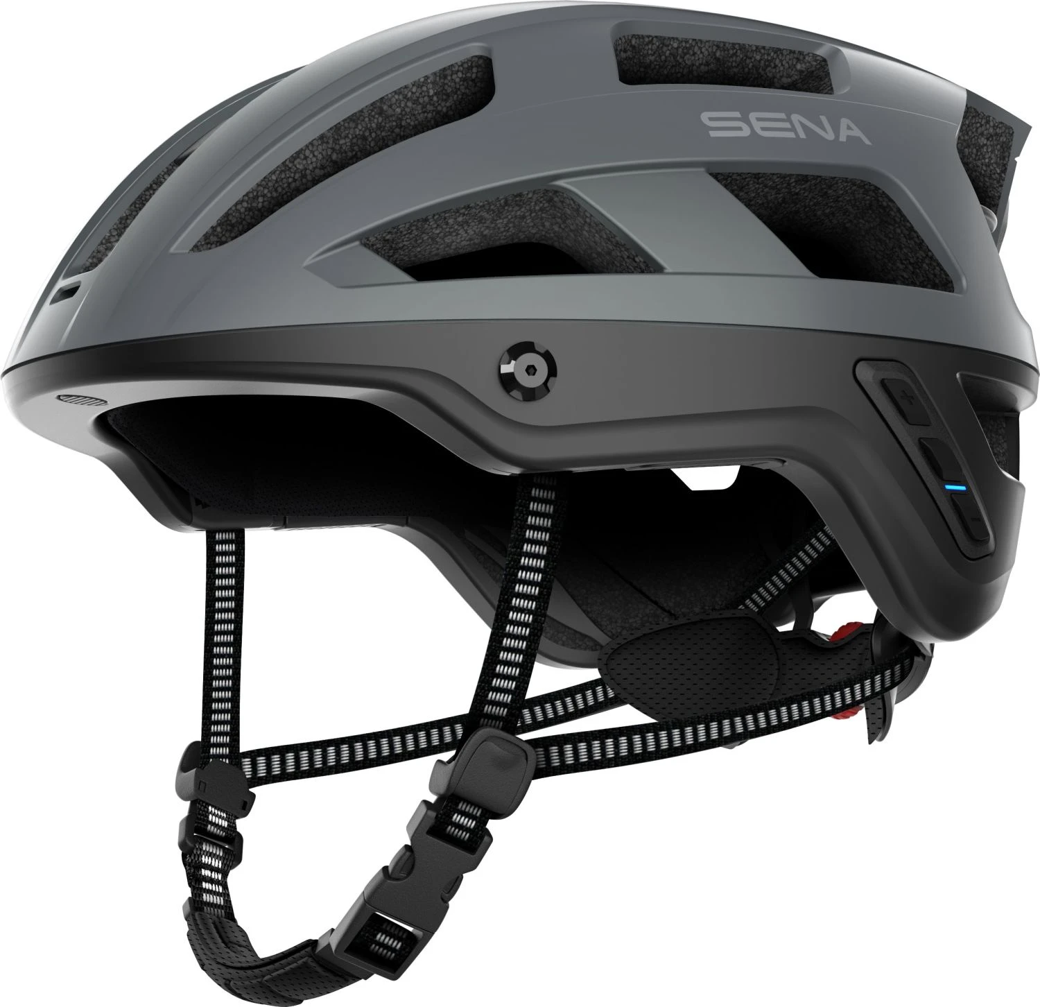 SENA M1 Smarter Fahrradhelm - Matt Grey 4 SENA M1 Smarter Fahrradhelm - Matt Grey – Bild 2