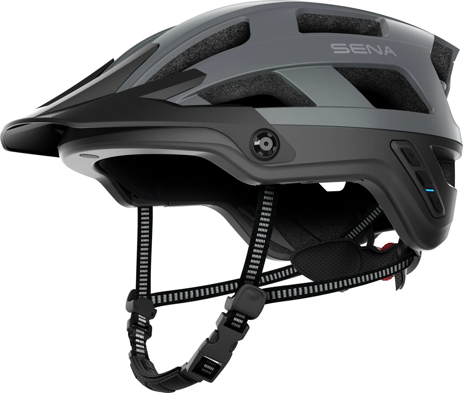 SENA M1 Smarter Fahrradhelm - Matt Grey 3 SENA M1 Smarter Fahrradhelm - Matt Grey