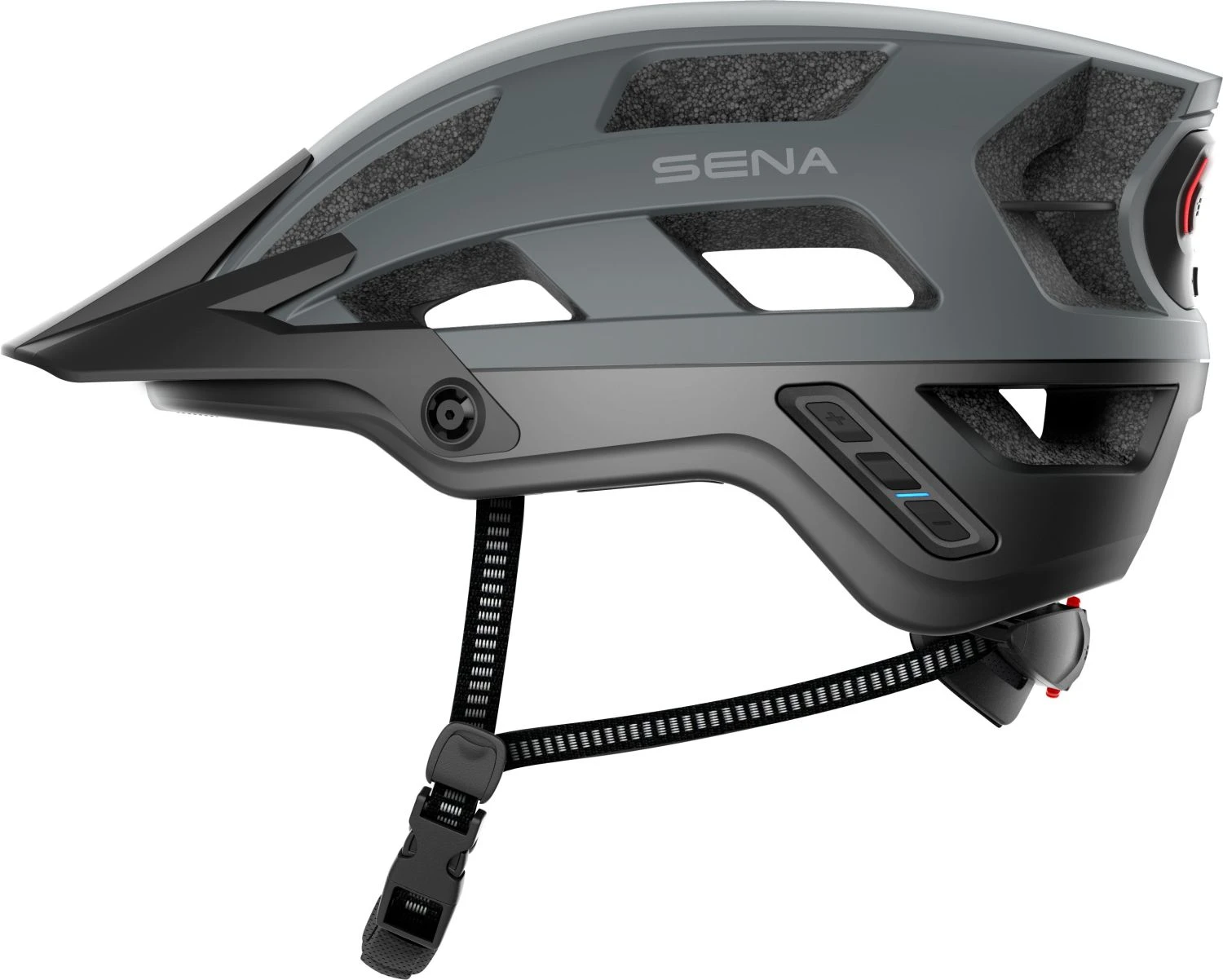 SENA M1 Smarter Fahrradhelm - Matt Grey 6 SENA M1 Smarter Fahrradhelm - Matt Grey – Bild 4