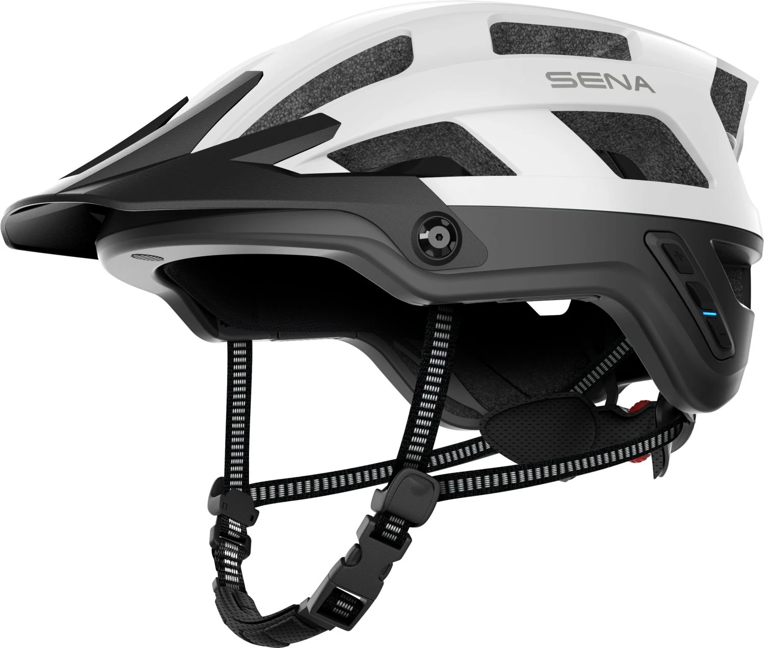 SENA M1 Smarter Fahrradhelm - Matt White 3 SENA M1 Smarter Fahrradhelm - Matt White