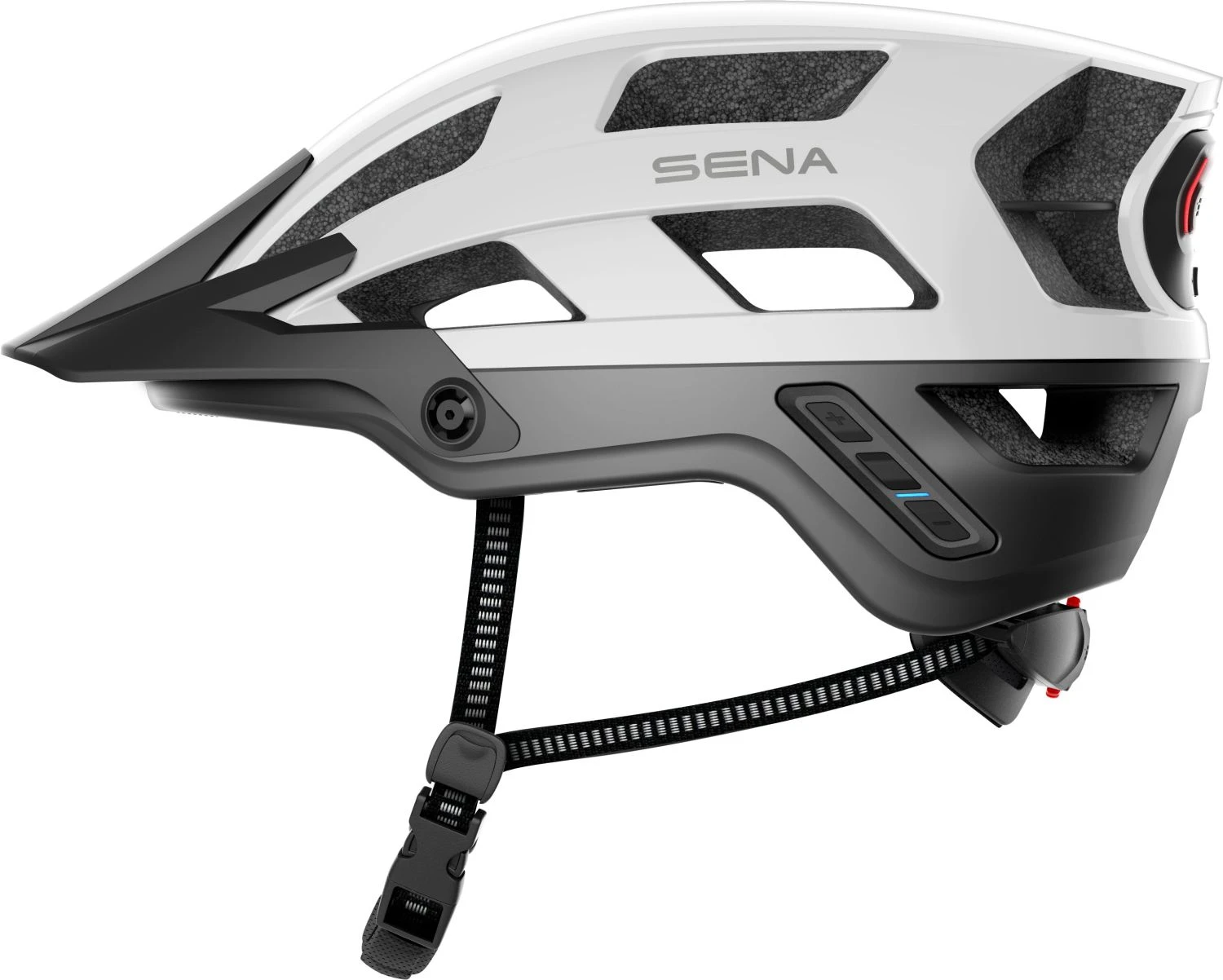 SENA M1 Smarter Fahrradhelm - Matt White 6 SENA M1 Smarter Fahrradhelm - Matt White – Bild 4