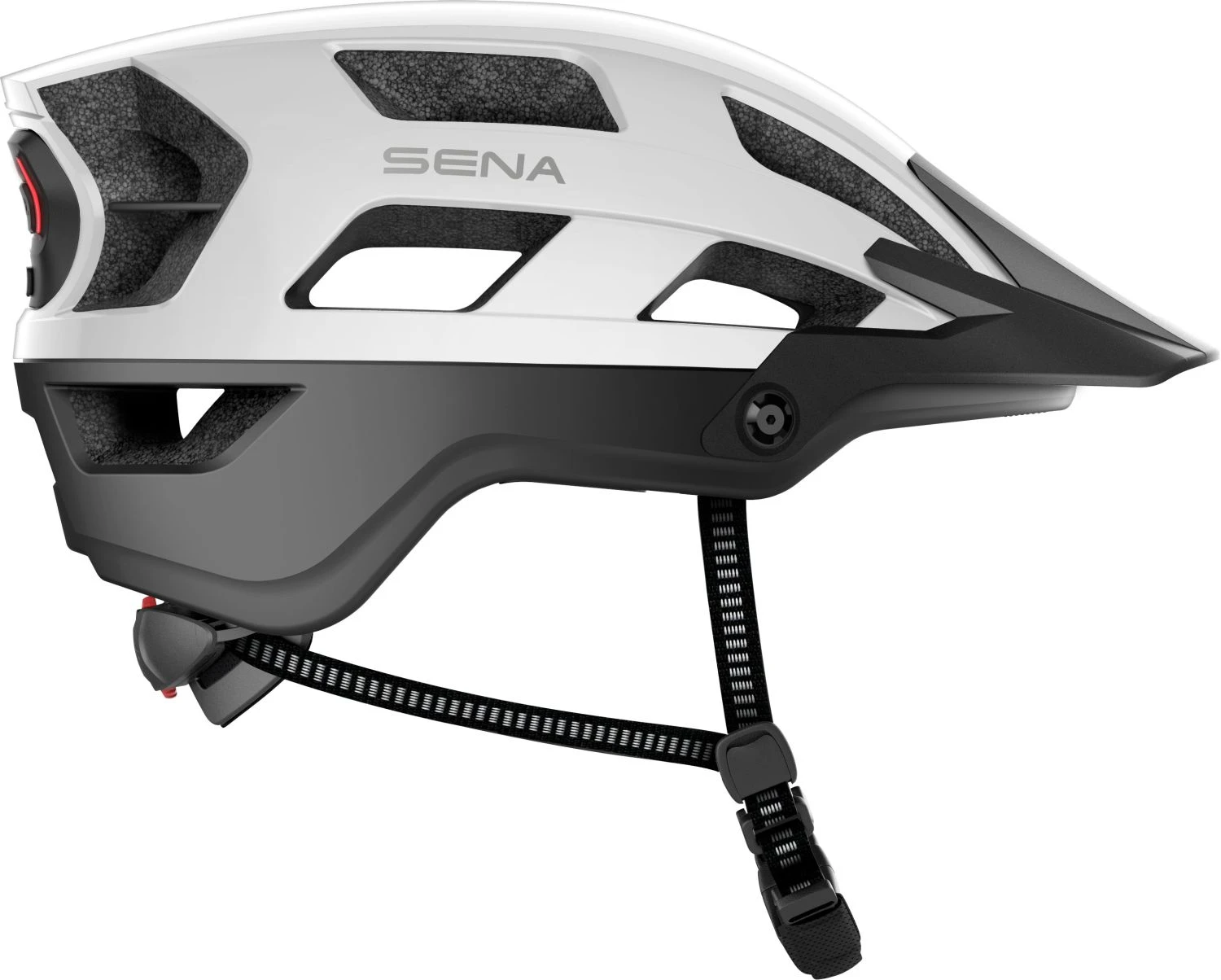 SENA M1 Smarter Fahrradhelm - Matt White 7 SENA M1 Smarter Fahrradhelm - Matt White – Bild 5