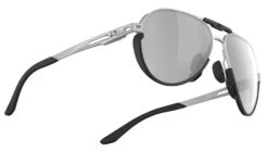 Rudy Project Skytrail Piloten-Sonnenbrille - Aluminium Matte / Laser Black -Sportausrüstung ML380901 0000 20 Rudy Project Skytrail Pilotenbrille Sonnenbrille aluminium matte laser black