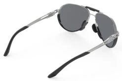 Rudy Project Skytrail Piloten-Sonnenbrille - Aluminium Matte / Laser Black -Sportausrüstung ML380901 0000 40 Rudy Project Skytrail Pilotenbrille Sonnenbrille aluminium matte laser black