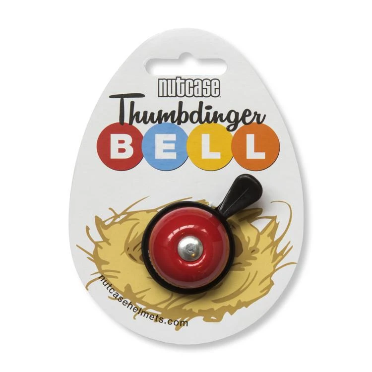 Nutcase Bell Fahrradklingel Small "Racy Red" 4 Nutcase Bell Fahrradklingel Small "Racy Red" – Bild 2