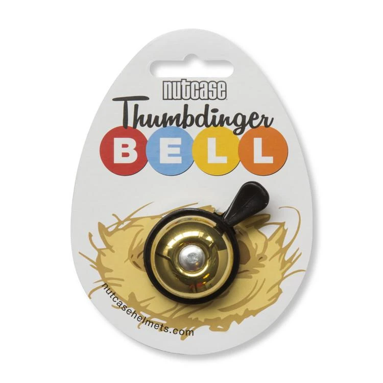 Nutcase Bell Fahrradklingel Small "Brass Bling" 4 Nutcase Bell Fahrradklingel Small "Brass Bling" – Bild 2