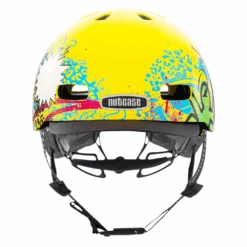 Nutcase Little Nutty Mips Fahrradhelm "YO!" -Sportausrüstung NC21 LN ExpressYoself front 1024x1024 1