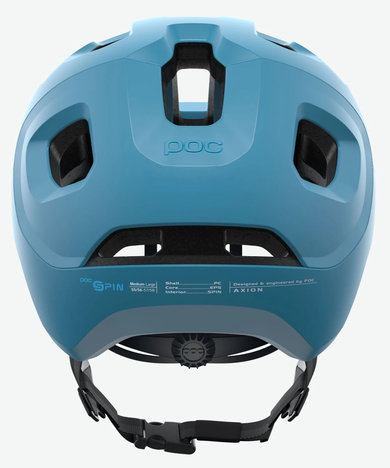 POC Axion Spin MTB-Fahrradhelm-Helm - Basalt Blue Matt 6 POC Axion Spin MTB-Fahrradhelm-Helm - Basalt Blue Matt – Bild 4