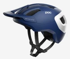 POC Axion Spin MTB-Fahrradhelm-Helm - Lead Blue Matt