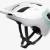 POC Axion Spin MTB-Fahrradhelm-Helm - Hydrogen White/Apophyllite Green Matt -Sportausrüstung POC Mountainbikehelm 10732 Axion SPIN 8275 Hydrogen White Apophyllite Green Matt 1