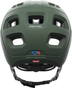 POC Tectal Mountainbike-Helm - Epidote Green Metall -Sportausrüstung POC Tectal MTB Helm Epidote Green metrall 4