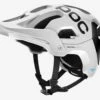 POC Tectal Race Spin Mountainbike-Helm - Hydrogen White/Uranium Black -Sportausrüstung POC Tectal Race Spin Hydrogen White Uranium black 1