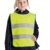 B-Lite Vest KID - Sicherheitsweste Signalfarbe Gelb -Sportausrüstung RZ maedchen