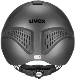 Uvex Exxential II Reithelm-anthracite Mat -Sportausrüstung Reithelm uvex exxential II anthracite mat 3 Kopie