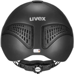 Uvex Exxential II Reithelm-black Mat -Sportausrüstung Reithelm uvex exxential II black mat 3